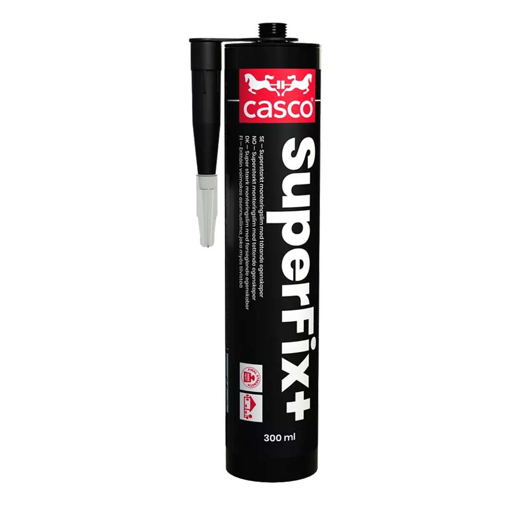 Superstarkt Lim Casco SuperFix+ 300 ml med Tätningsegenskaper - Sanojtape