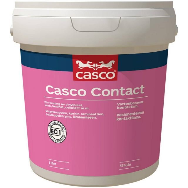 Casco Contact 1l Vattenbaserat Kontaktlim - Sanojtape SE