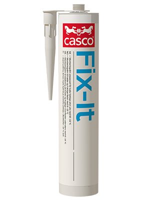 Casco Fix-It Starkt Lösningsmedelsbaserat Monteringslim Grå - Sanojtape SE